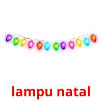 lampu natal card for translate