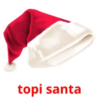 topi santa Bildkarteikarten