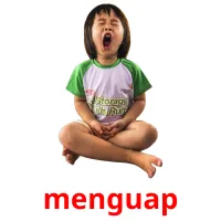 menguap flashcards illustrate