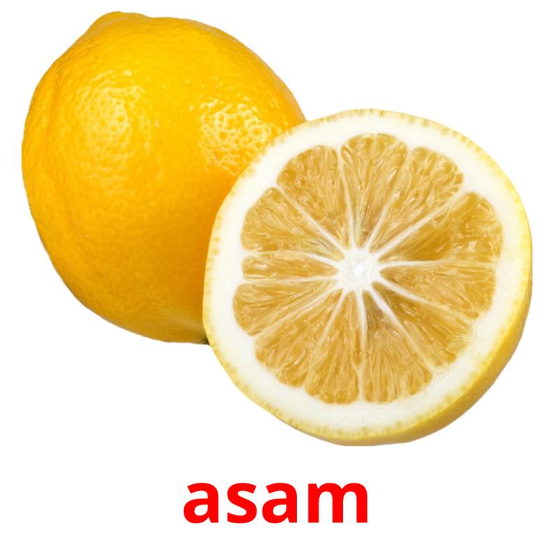 asam picture flashcards