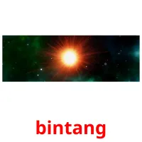 bintang flashcards illustrate