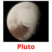 Pluto picture flashcards