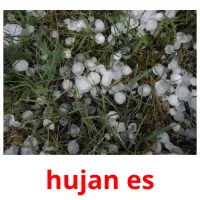 hujan es cartes flash