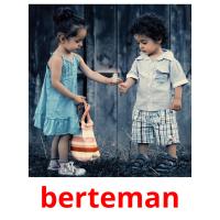 berteman picture flashcards