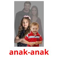 anak-anak picture flashcards