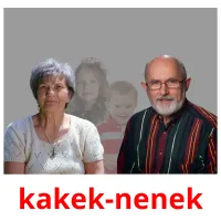 kakek-nenek ansichtkaarten