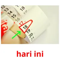 hari ini cartes flash