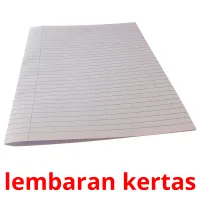 lembaran kertas Tarjetas didacticas