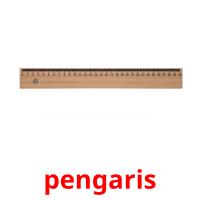 pengaris picture flashcards