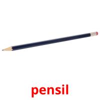 pensil picture flashcards