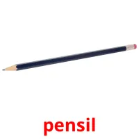 pensil Tarjetas didacticas