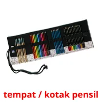 tempat / kotak pensil Tarjetas didacticas