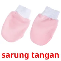 sarung tangan picture flashcards