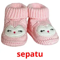 sepatu picture flashcards