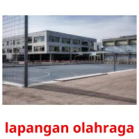 lapangan olahraga cartes flash