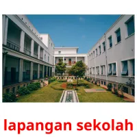 lapangan sekolah cartes flash