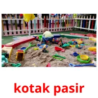 kotak pasir cartes flash