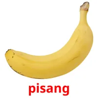 pisang Tarjetas didacticas