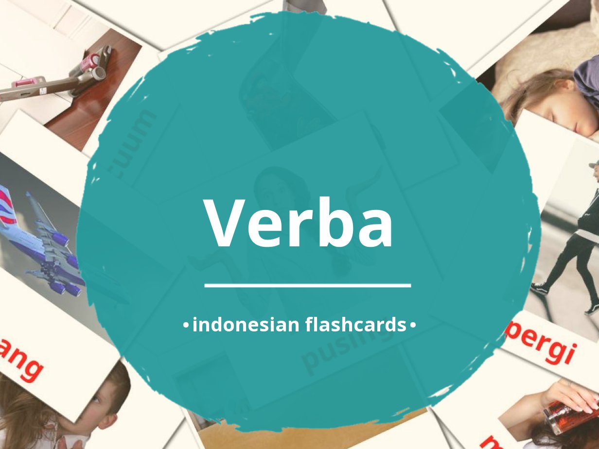 126 FREE Indonesian Verbs Flashcards | PDF