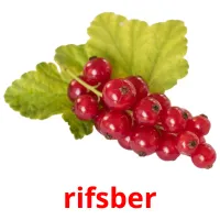 rifsber billedkort for børn med billeder