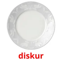 diskur billedkort for børn med billeder