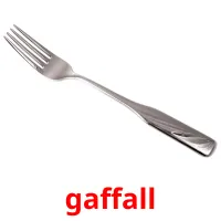 gaffall billedkort for børn med billeder