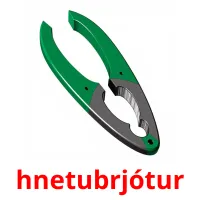 hnetubrjótur billedkort for børn med billeder