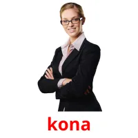 kona cartões com imagens