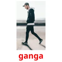 ganga cartões com imagens