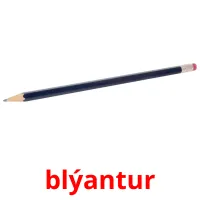 blýantur kuvakortit