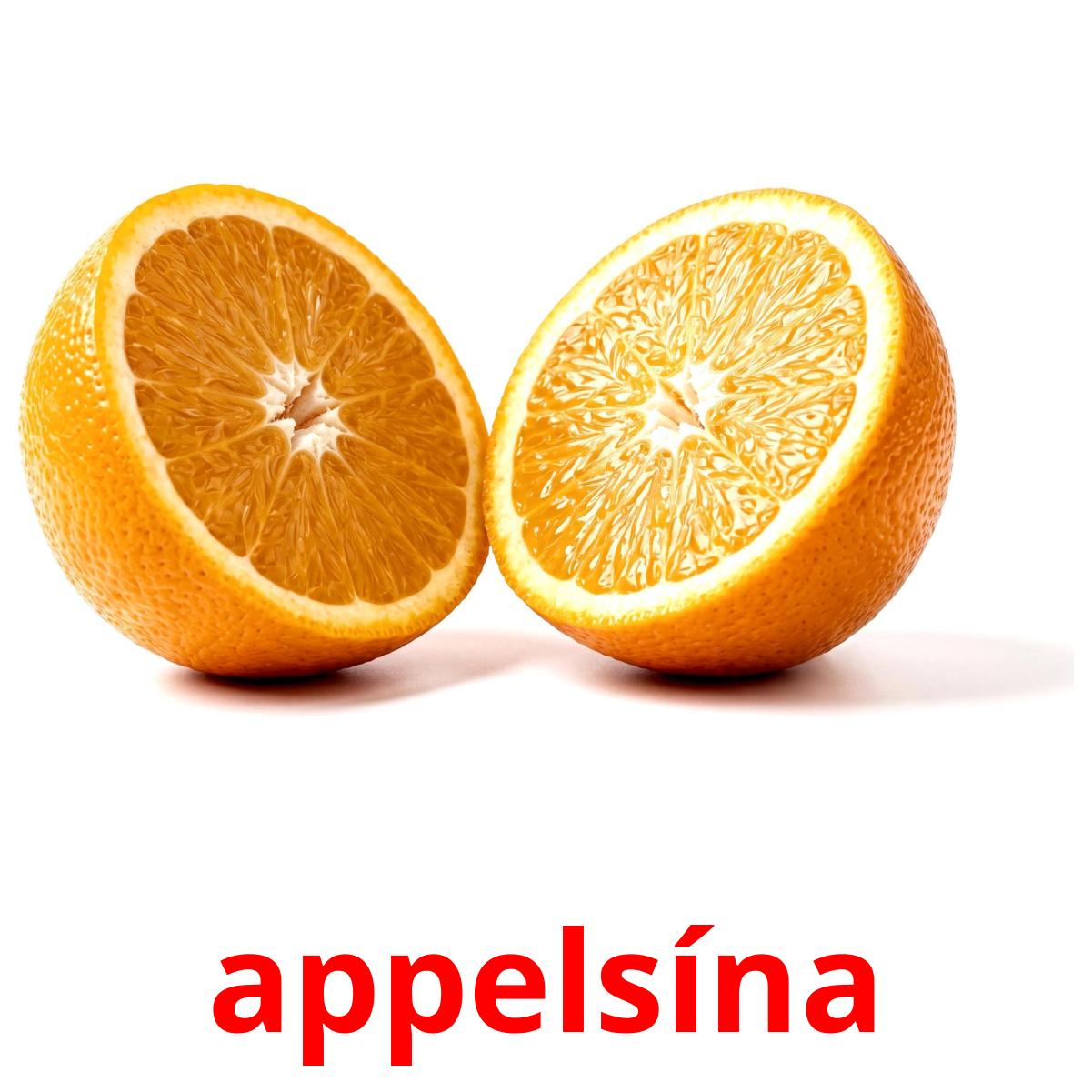 21 Tarjetas de Aprendizaje de Frutas GRATIS en PDF | Imágenes en Islandés