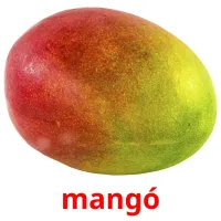 mangó billedkort for børn med billeder