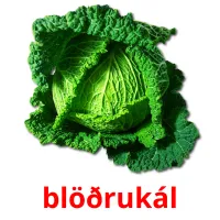 blöðrukál billedkort for børn med billeder