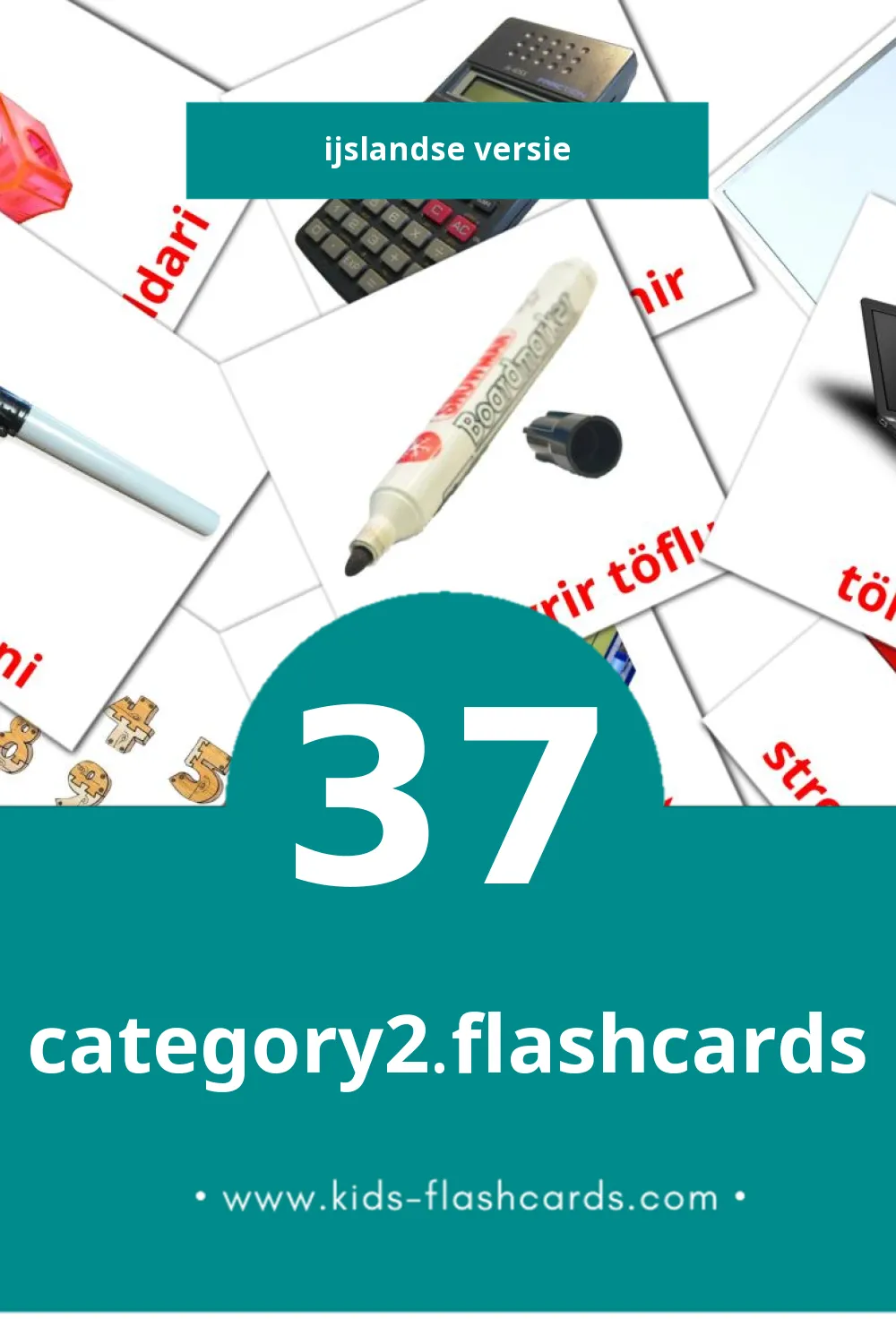 Visuele Skóli Leerkaarten voor Kleuters (37 kaarten in het Ijslands) Visuele Skóli Leerkaarten voor Kleuters (37 kaarten in het Ijslands)