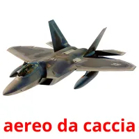 aereo da caccia Tarjetas didacticas