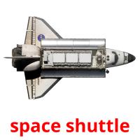 space shuttle Tarjetas didacticas