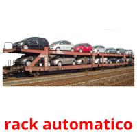 rack automatico picture flashcards