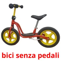 bici senza pedali карточки энциклопедических знаний