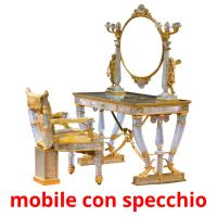 mobile con specchio card for translate