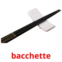 bacchette picture flashcards