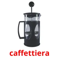 caffettiera picture flashcards