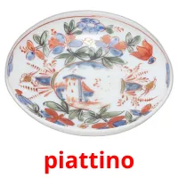 piattino picture flashcards