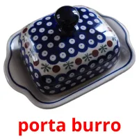 porta burro picture flashcards