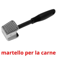 martello per la carne cartes flash