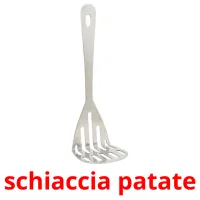 schiaccia patate cartes flash