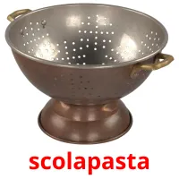 scolapasta cartes flash