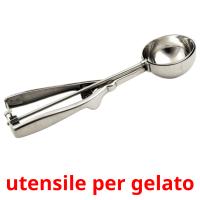 utensile per gelato card for translate
