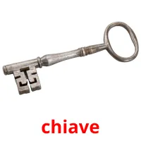 chiave cartões com imagens