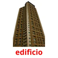 edificio cartões com imagens