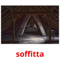 soffitta cartões com imagens